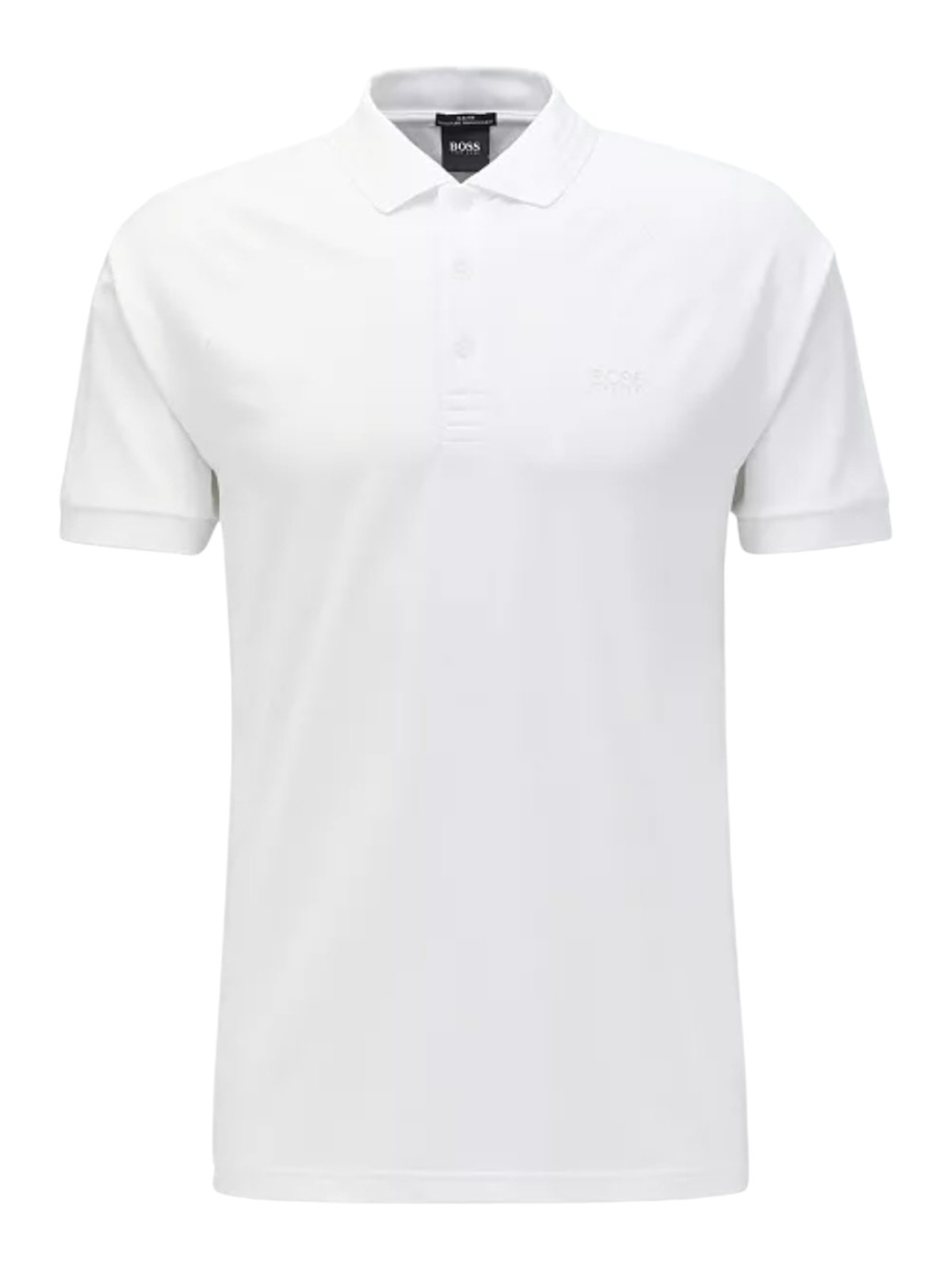 BOSS Hugo Boss Men's Paule 2 White Polo Slim Fit Shirt L